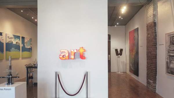 Exhibit in the Community Gallery at fooLPRoof contemporary art gallery Denver Colorado RINO Art District